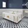 Акриловая ванна Radomir Fra Grande Руссильон 180x90 4-01-2-0-1-424 Хром без гидромассажа