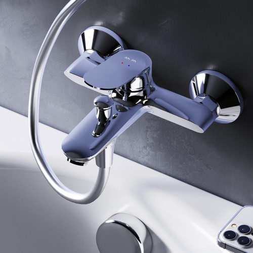 Смеситель для ванны AM.PM Sunny F85C10000 Хром латунь на стену