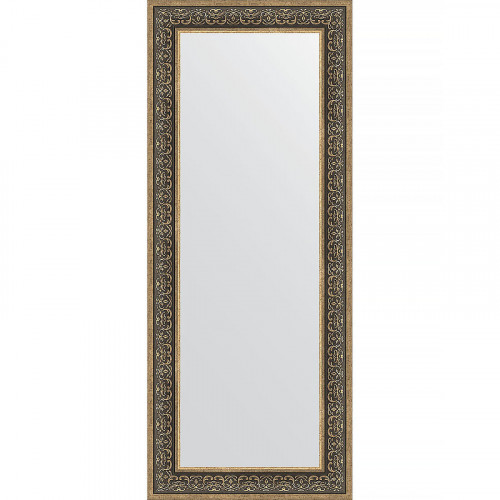 Зеркало Evoform Definite 153х63 BY 3128 в багетной раме - Вензель серебряный 101 мм стекло