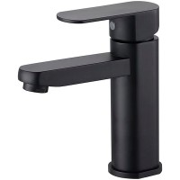 Смеситель для раковины Kaiser Sonat 34011-2 Черный матовый латунь