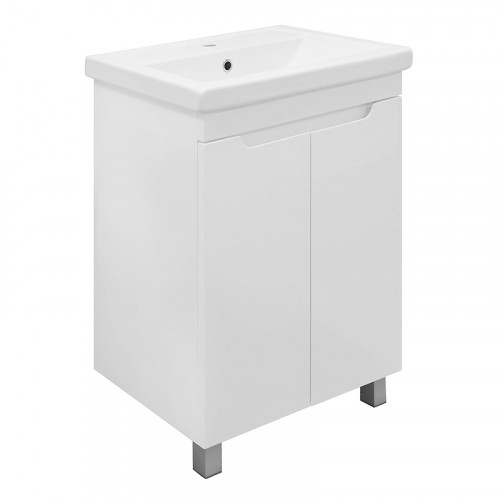 Тумба с раковиной Azario Kantri 60 CS00097249 цвет Белый