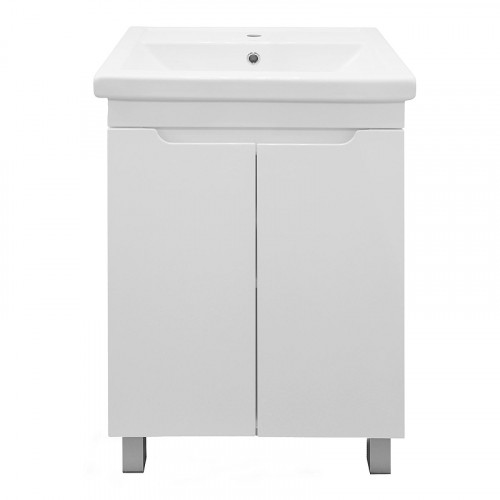Тумба с раковиной Azario Kantri 60 CS00097249 цвет Белый
