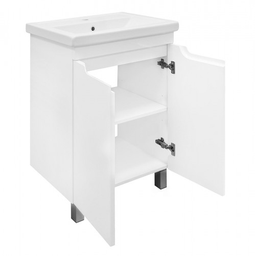 Тумба с раковиной Azario Kantri 60 CS00097249 цвет Белый