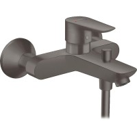 Смеситель для ванны Hansgrohe Talis E 71740340 Шлифованный черный хром латунь на стену