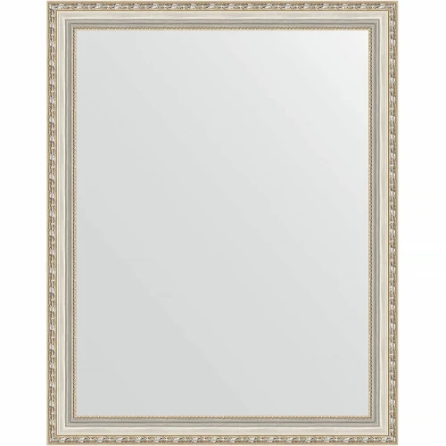 Зеркало Evoform Definite 95х75 BY 3270 в багетной раме - Версаль серебро 64 мм стекло