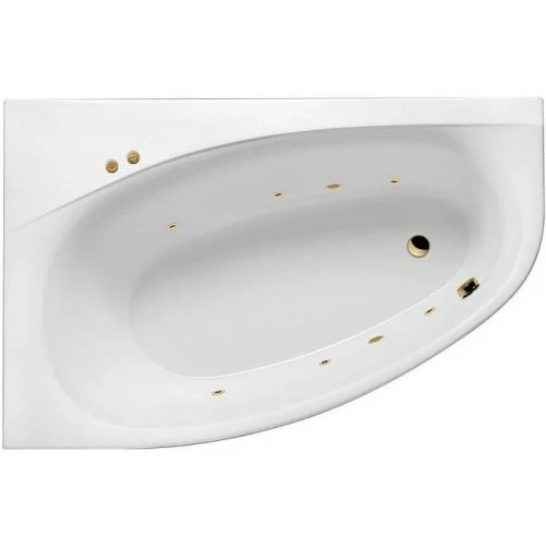 Акриловая ванна Excellent Kameleon 170x110 L WAEX.KML17.SOFT.GL с гидромассажем