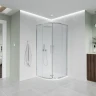 Душевой уголок Veconi Evo 200 CH 120х90 E2-CH-12090-01-C9 профиль Хром стекло прозрачное