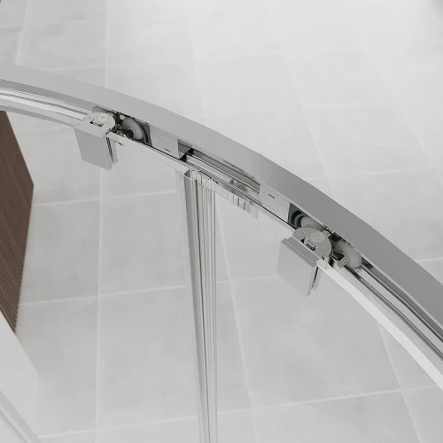 Душевой уголок Veconi Evo 200 CH 120х90 E2-CH-12090-01-C9 профиль Хром стекло прозрачное