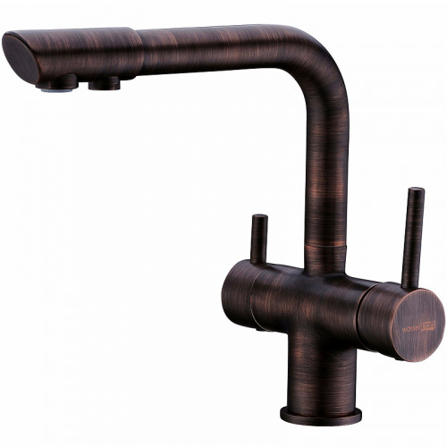 Смеситель для кухни WasserKRAFT A8047 Бронза темная латунь