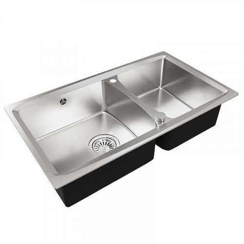 Кухонная мойка Oulin 86 OL-S8203 цвет Сатин