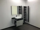 Зеркало со шкафом Comforty Эдинбург 90 00004147981 Бетон светлый МДФ / ЛДСП, стекло