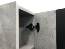 Зеркало со шкафом Comforty Эдинбург 90 00004147981 Бетон светлый МДФ / ЛДСП, стекло