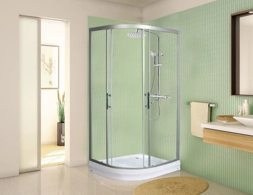 Душевой уголок WeltWasser WW500 С 120х90 R 10000012453 профиль Хром стекло прозрачное