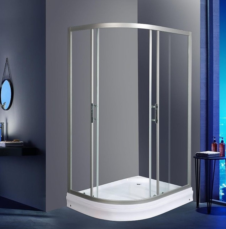 Душевой уголок WeltWasser WW500 С 120х90 R 10000012453 профиль Хром стекло прозрачное