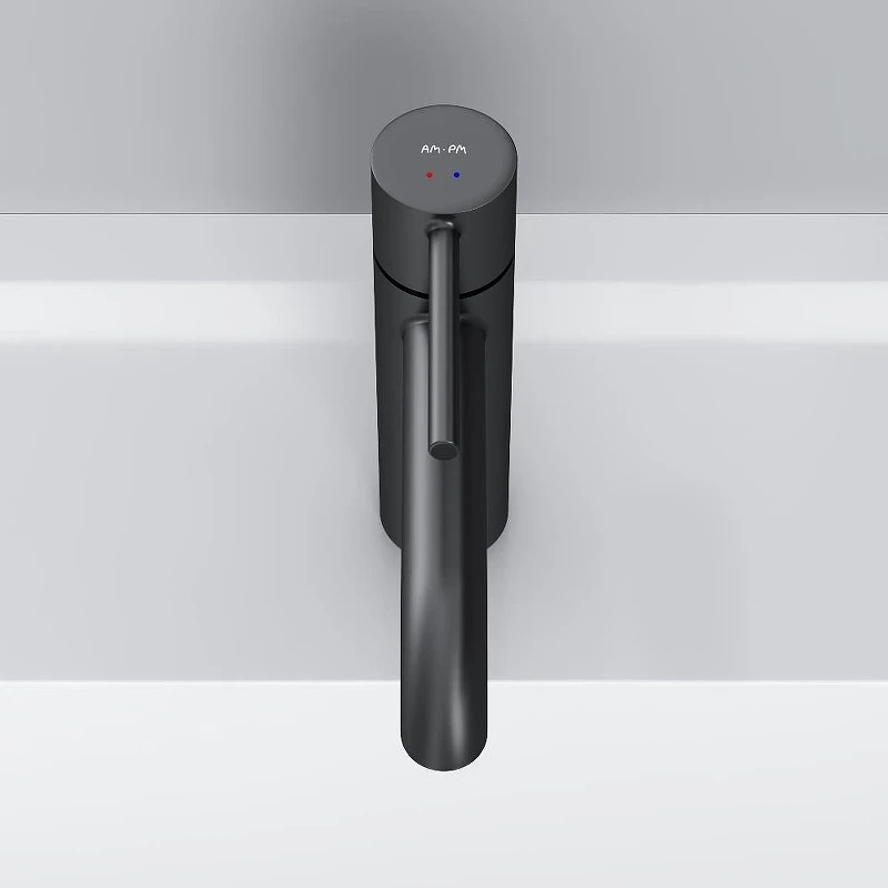 Смеситель для раковины AM.PM Libre F6002222 цвет Черный матовый