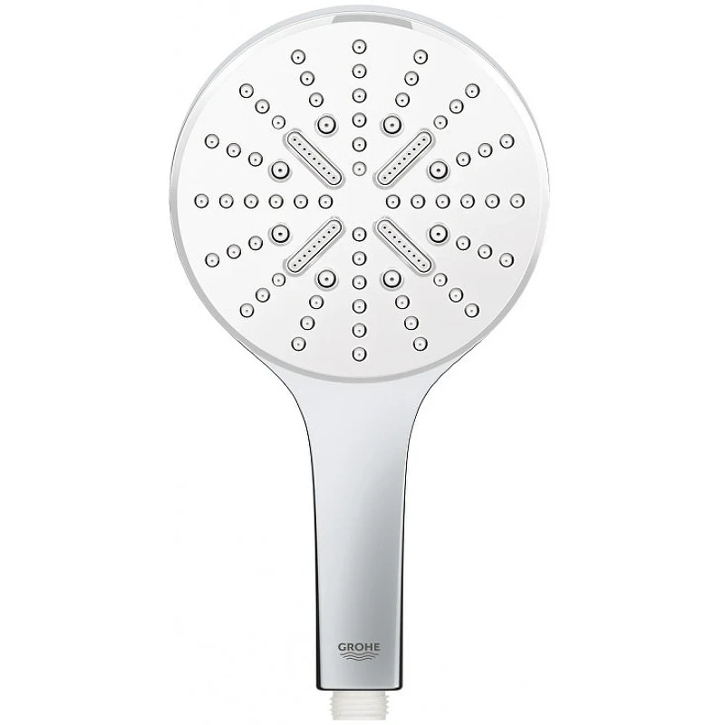 Ручной душ Grohe Rainshower SmartActive 26574LS0 Белая луна Хром латунь