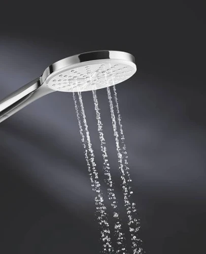 Ручной душ Grohe Rainshower SmartActive 26574LS0 Белая луна Хром латунь
