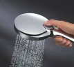Ручной душ Grohe Rainshower SmartActive 26574LS0 Белая луна Хром латунь