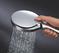 Ручной душ Grohe Rainshower SmartActive 26574LS0 Белая луна Хром латунь