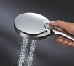 Ручной душ Grohe Rainshower SmartActive 26574LS0 Белая луна Хром латунь
