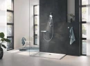 Ручной душ Grohe Rainshower SmartActive 26574LS0 Белая луна Хром латунь