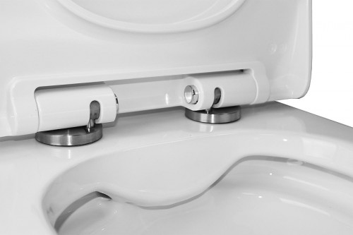 Унитаз компакт Azario Mist AZ-45 цвет Белый с бачком и сиденьем Микролифт