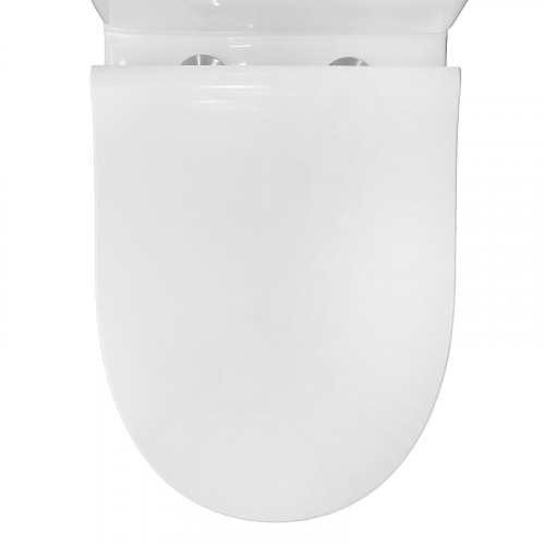 Унитаз компакт Azario Mist AZ-45 цвет Белый с бачком и сиденьем Микролифт