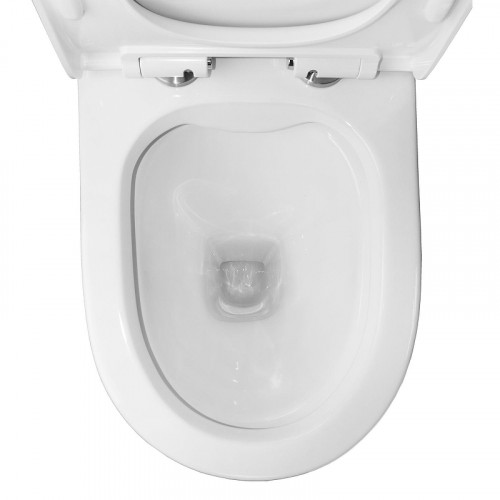 Унитаз компакт Azario Mist AZ-45 цвет Белый с бачком и сиденьем Микролифт