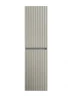 Шкаф пенал Art&Max Elegant 40 AM-ELEGANT-1500-2А-SO-GCM-LED подвесной цвет Светло-серый матовый
