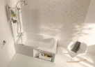 Акриловая ванна Jacob Delafon Bain Douche Malice 170х90 L E6D065L-00 цвет Белый