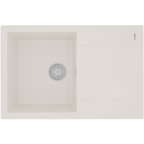 Кухонная мойка Lemark Imandra 760 9910028 Жасмин искусственный камень (литьевой мрамор) встраиваемый