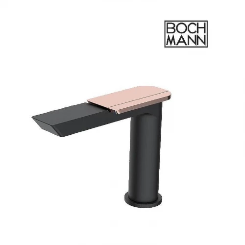 Смеситель для раковины Boch Mann Комо (Como) BG BM10784 10784 цвет Черный матовый Золото
