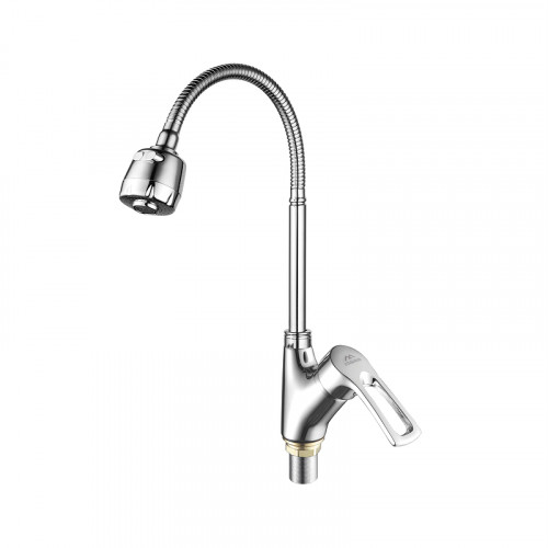 Смеситель для кухни Fashun A4466+A7310 цвет Хром