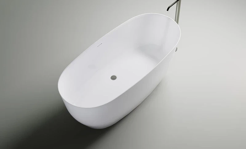 Ванна из искусственного камня Astra Form Атрия 180x80 01010048 цвет Белый глянец