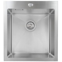 Кухонная мойка Kaiser KSM-4551 Silver нержавеющая сталь встраиваемый
