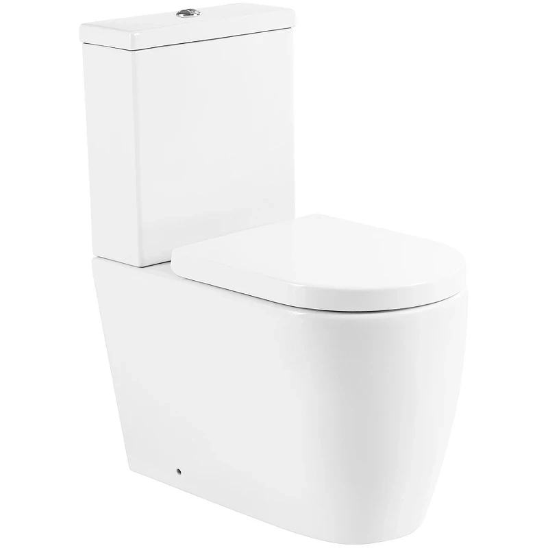 Унитаз компакт BelBagno Marino BB105CPR/BB105SC без бачка с сиденьем Микролифт фаянс напольный