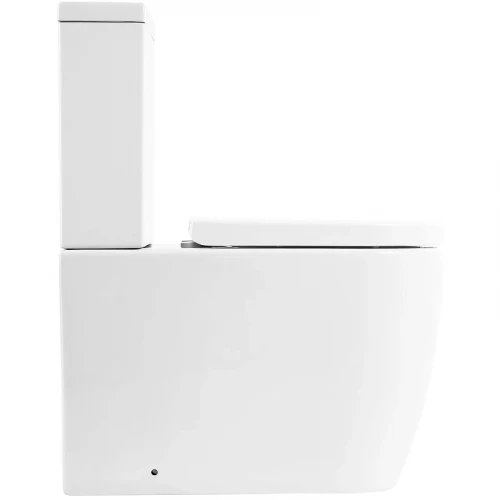 Унитаз компакт BelBagno Marino BB105CPR/BB105SC без бачка с сиденьем Микролифт фаянс напольный