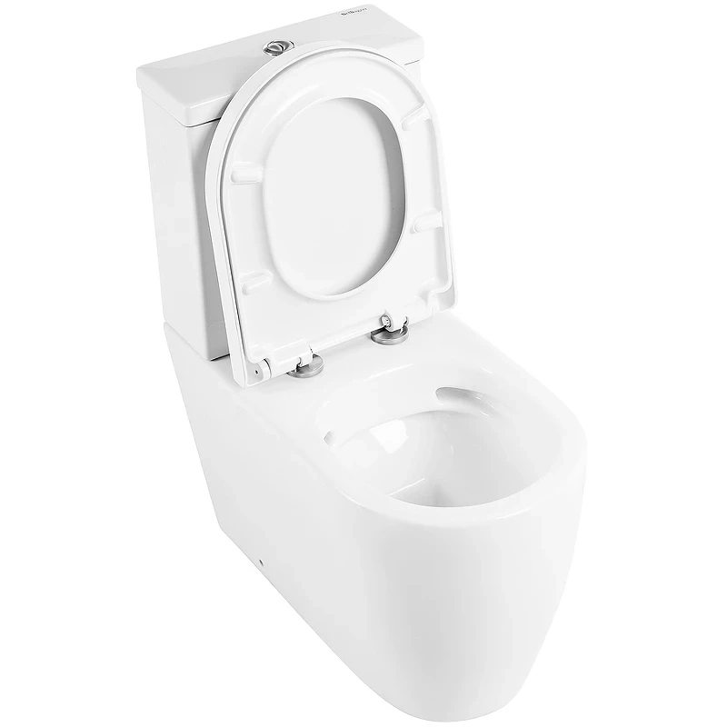 Унитаз компакт BelBagno Marino BB105CPR/BB105SC без бачка с сиденьем Микролифт фаянс напольный