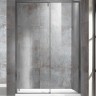 Душевая дверь Vincea Lugano 130 VDS-1L130CLGM-1 профиль Вороненая сталь стекло прозрачное