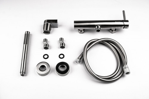 Смеситель для душа Knotlor Eclipse SS-22 цвет Матовая сталь