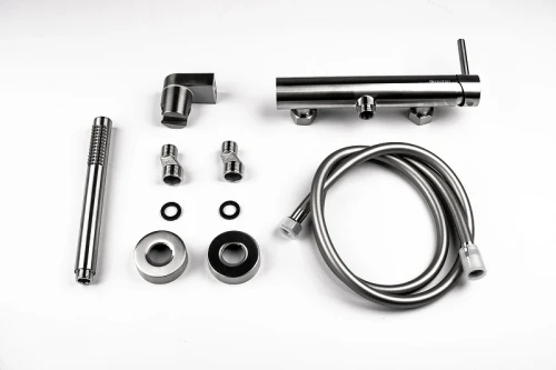 Смеситель для душа Knotlor Eclipse SS-22 цвет Матовая сталь