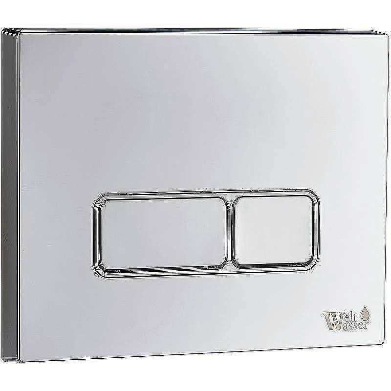 Комплект унитаза с инсталляцией WeltWasser MARBERG 410 + JECKENBACH 004 GL-WT + MAR 410 SE-CR 10000006478 цвет Белый глянцевый с сиденьем Микролифт и клавишей смыва цвет Хром