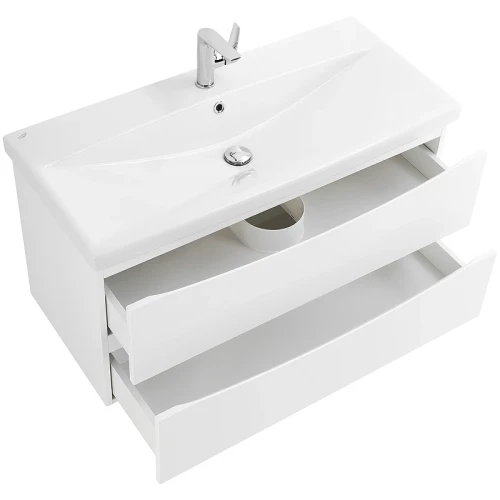 Тумба под раковину BelBagno Marino-Cer 100 MARINO-CER-1000-2C-SO-BO-P подвесная Bianco Opaco МДФ / ЛДСП