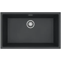 Кухонная мойка Alveus Granital Omni 40 Deep Black G90 750x450x198 1150063 Черная матовая