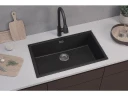 Кухонная мойка Alveus Granital Omni 40 Deep Black G90 750x450x198 1150063 Черная матовая