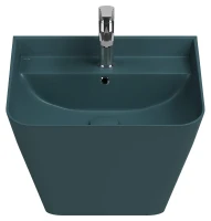 Раковина напольная Isvea Sott'Aqua 50 10SQ37002-2P цвет Изумрудный матовый