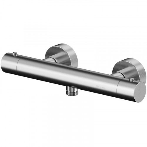 Смеситель для душа Whitecross Y brushed nickel Y1246NIB с термостатом Брашированный никель латунь на стену