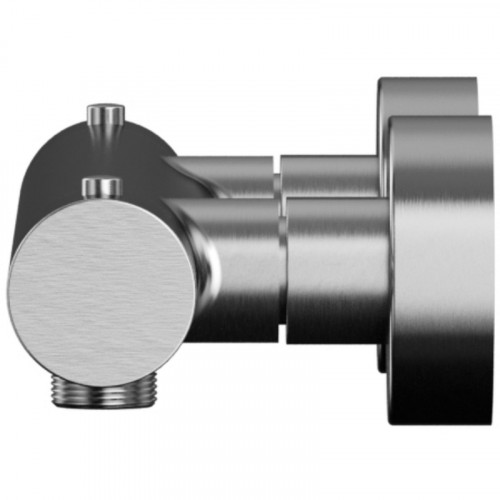 Смеситель для душа Whitecross Y brushed nickel Y1246NIB с термостатом Брашированный никель латунь на стену