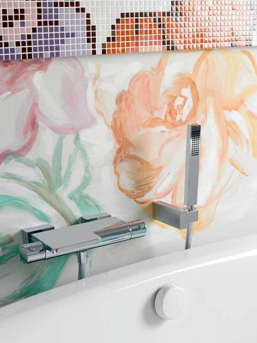 Смеситель для ванны Ramonsoler Arola 2639S с термостатом Хром