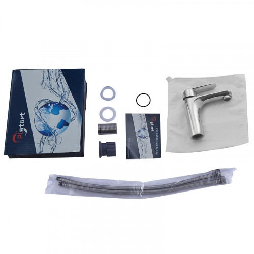 Смеситель для раковины Plstart PD10082 цвет Хром